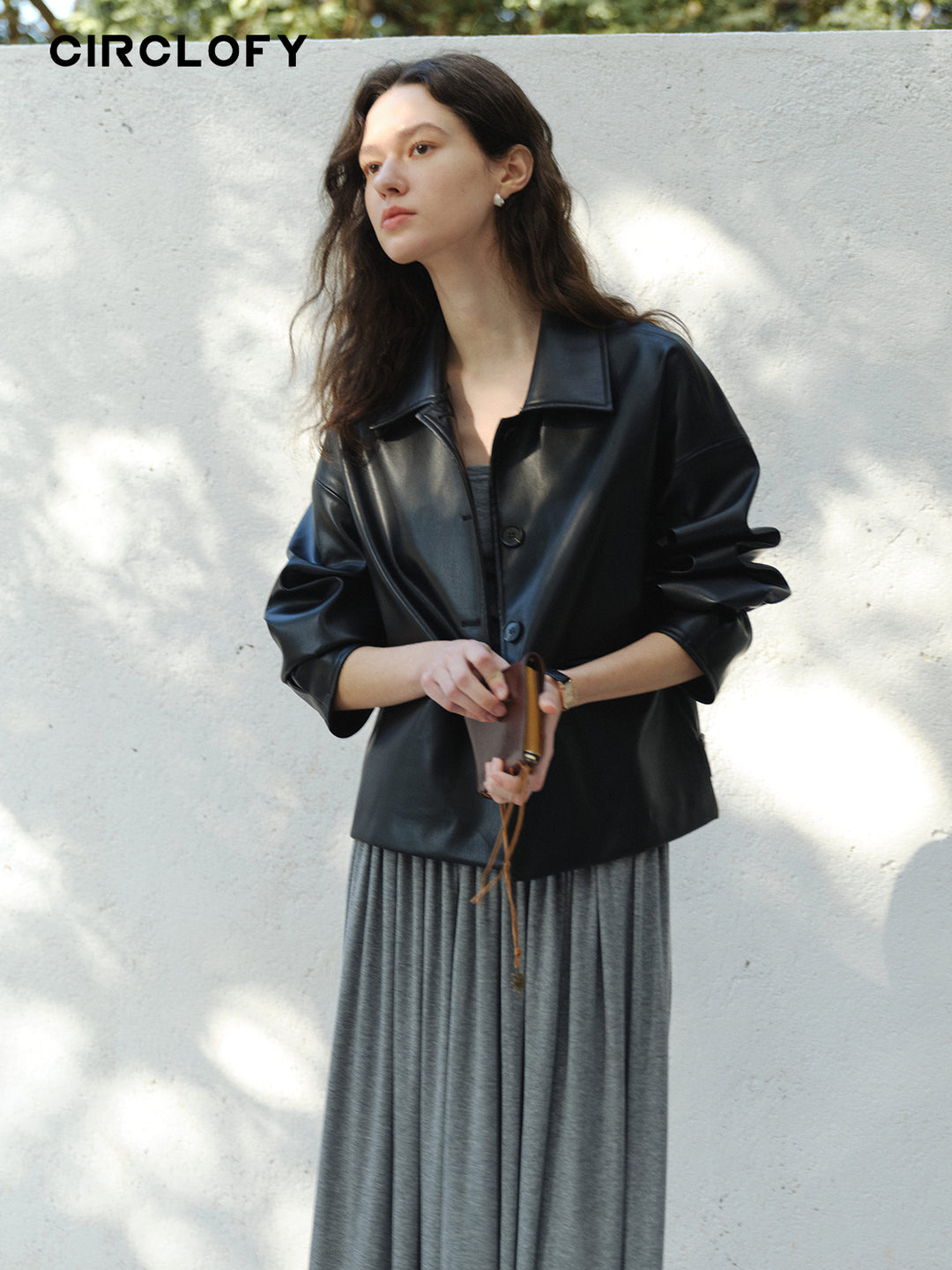 Vintage Soft PU Short Jacket CCLJ0140