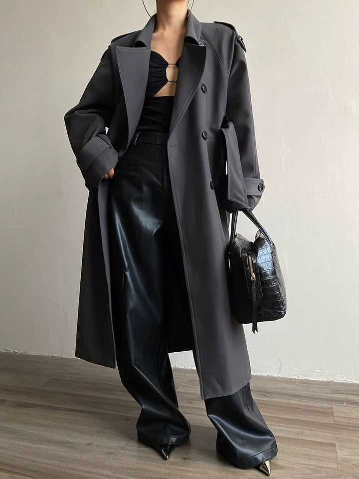 Double-Breasted Trench Coat ACTC0001