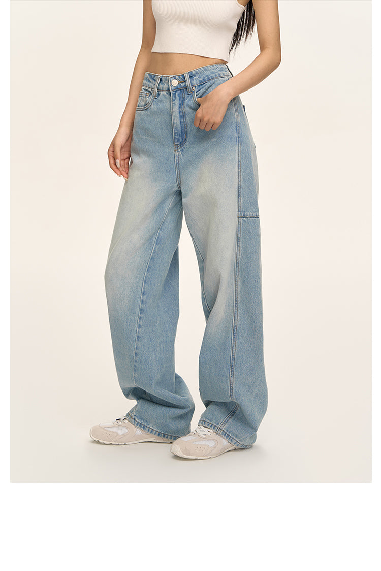 CloudEase Wide-Leg Denim Pants CVDP0158