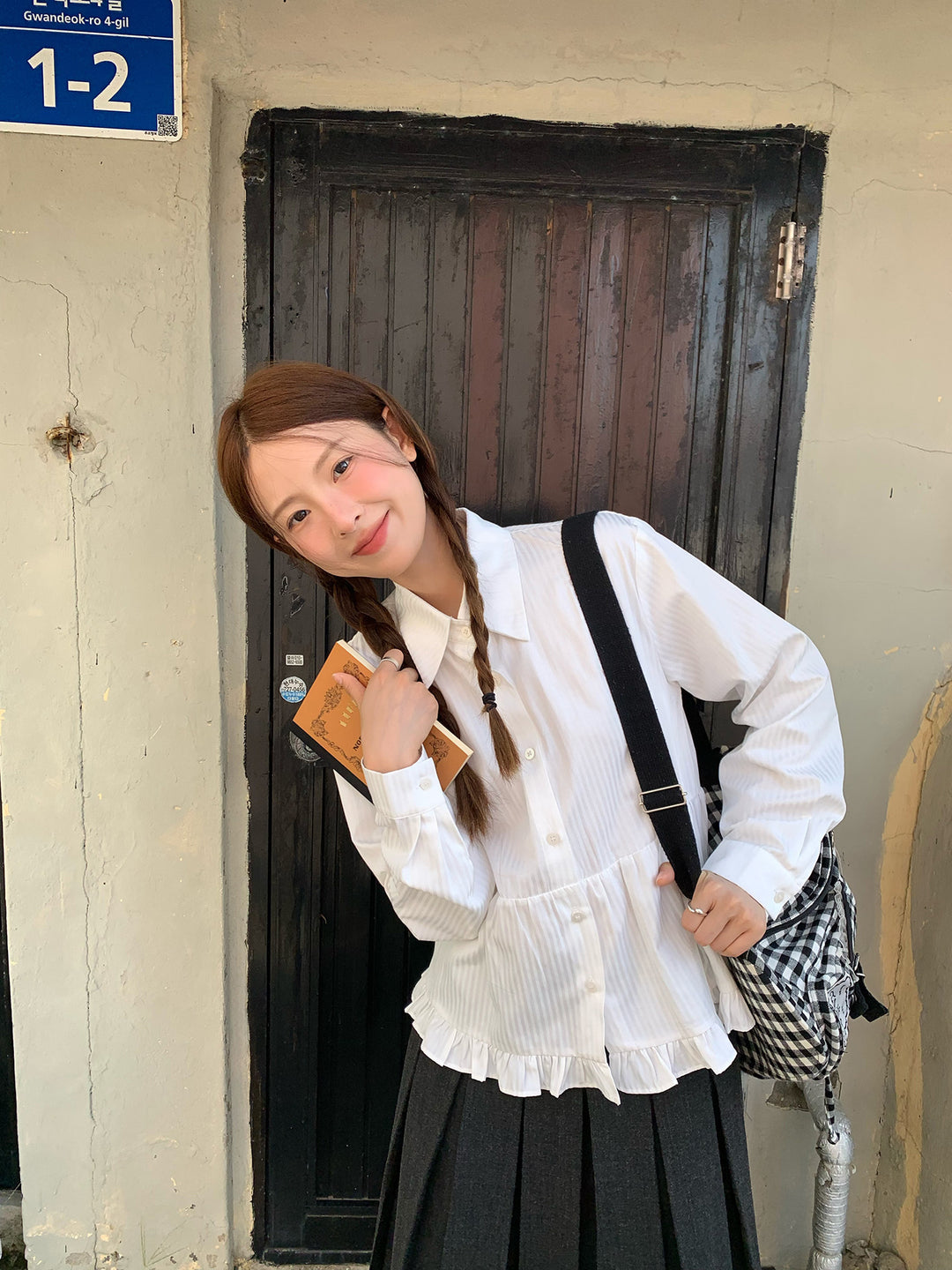 Pure Muse Frill Blouse WSFB0333