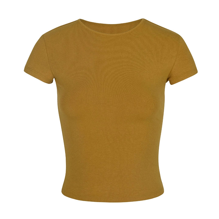 Second Skin Ribbed Tee ITRT0242