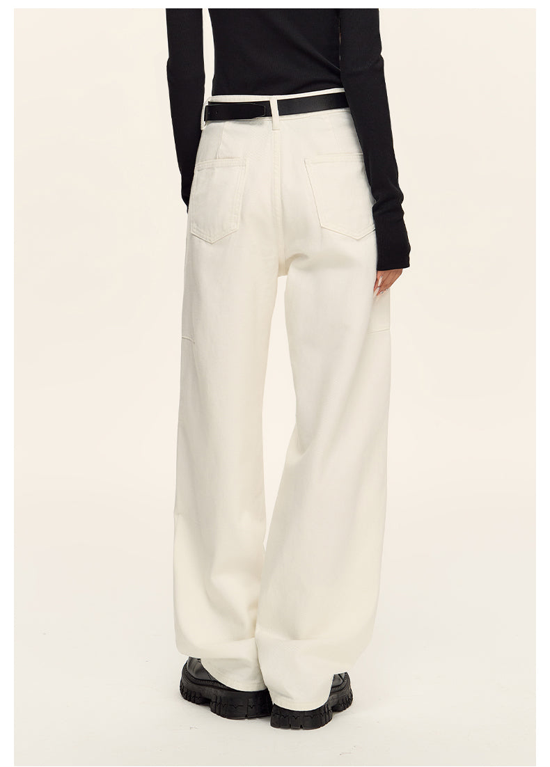 CloudEase Wide-Leg Denim Pants CVDP0158