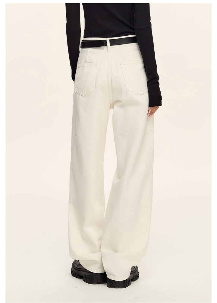 CloudEase Wide-Leg Denim Pants CVDP0158