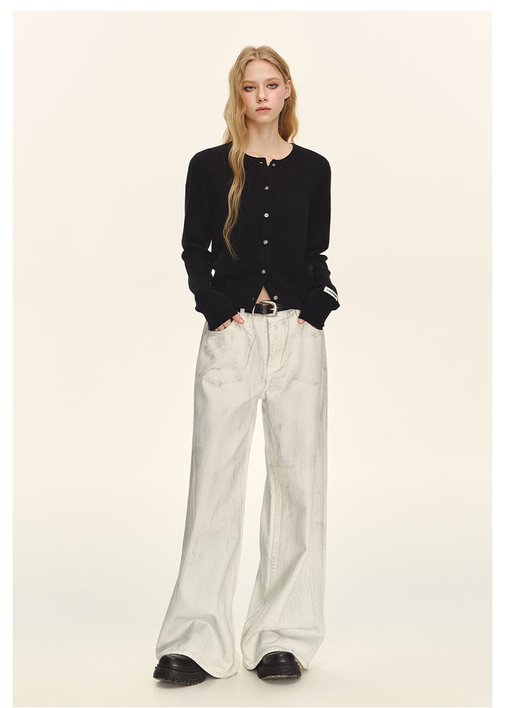 Luxe Wool Button-Up Cardigan CVWC0152