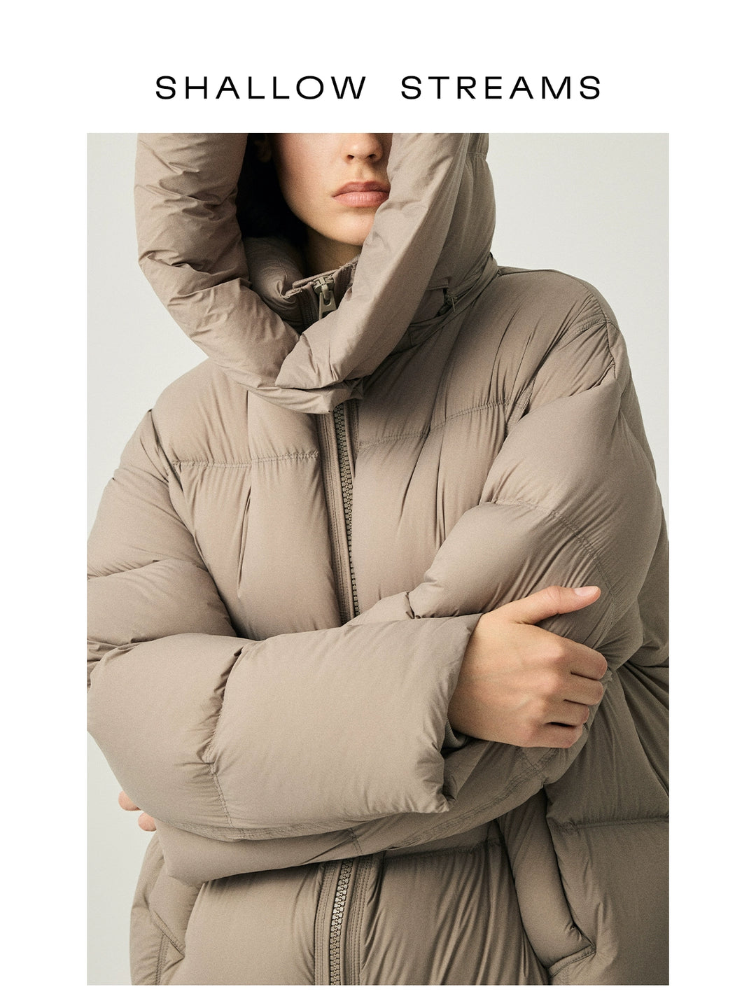 Essential Champagne Puffer Coat SSPC0091