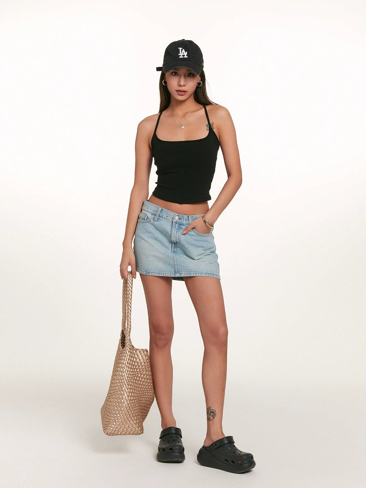 Cali Breeze Denim Mini Skirt DGMS0233