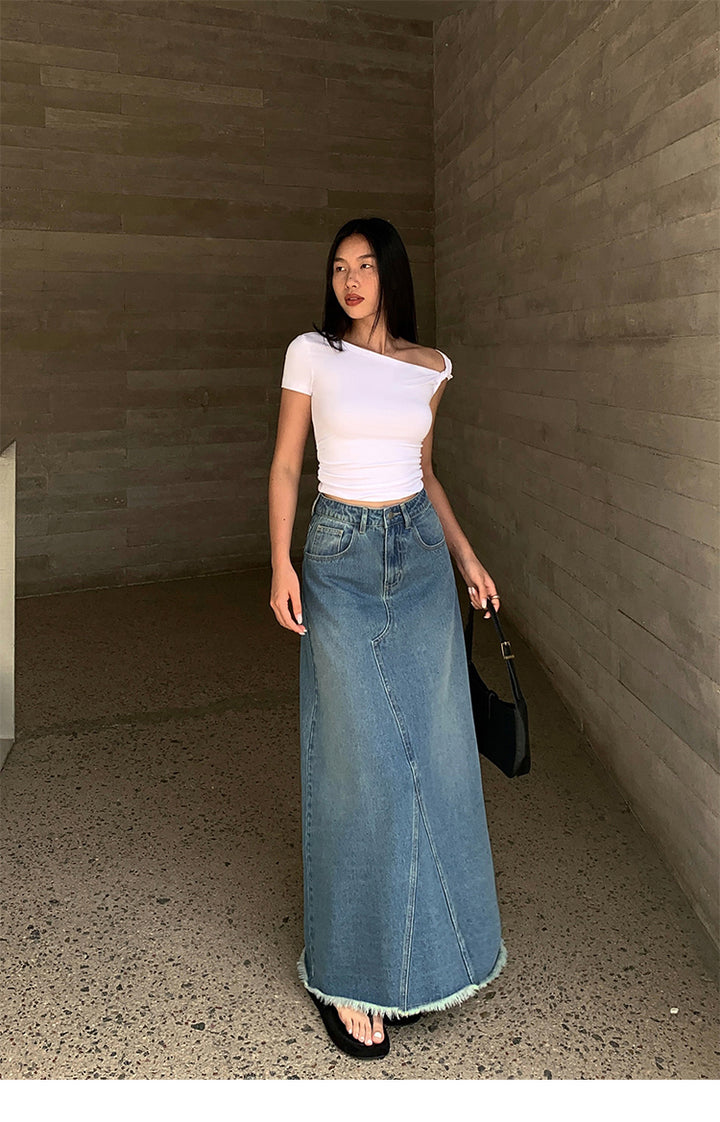 AsymSoft One-Shoulder Tee NHST0189