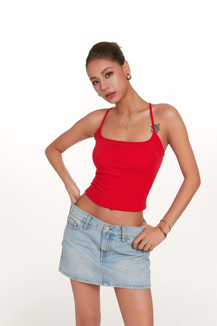 Cali Breeze Denim Mini Skirt DGMS0233