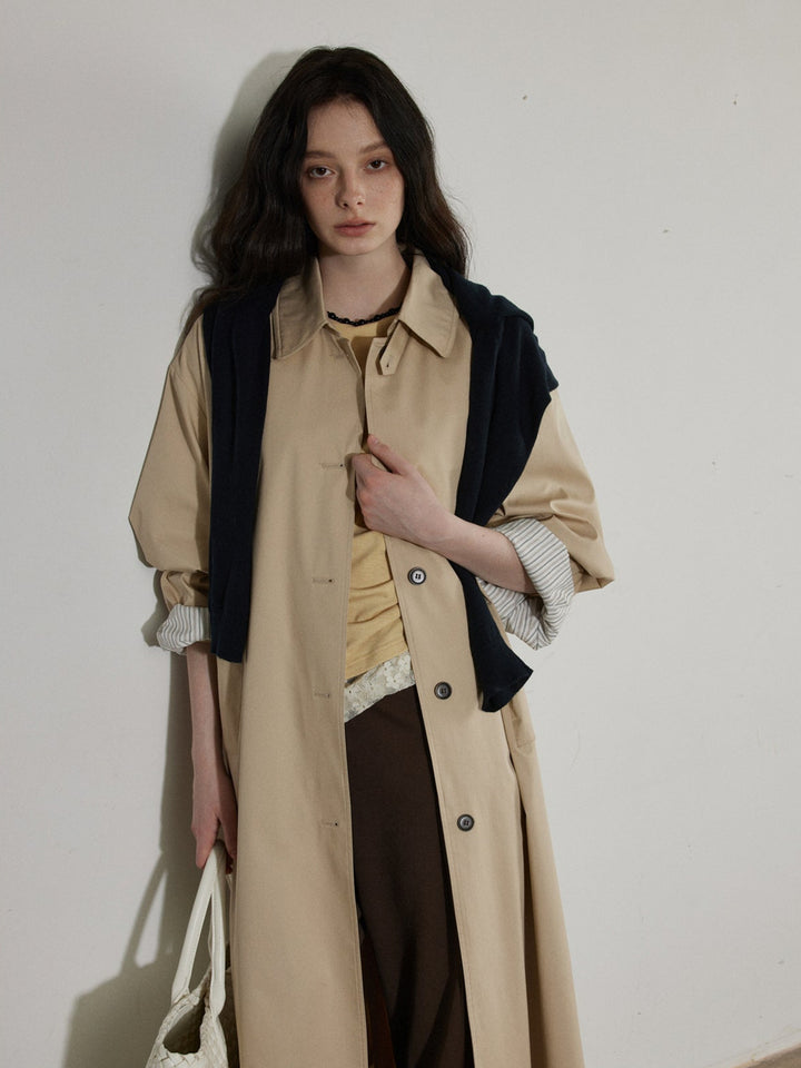 Spring Ease Trench Coat LCTC0163