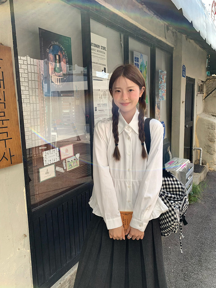 Pure Muse Frill Blouse WSFB0333