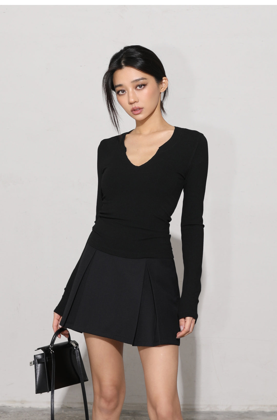 Classic Pleated Mini Skirt MSMS0257