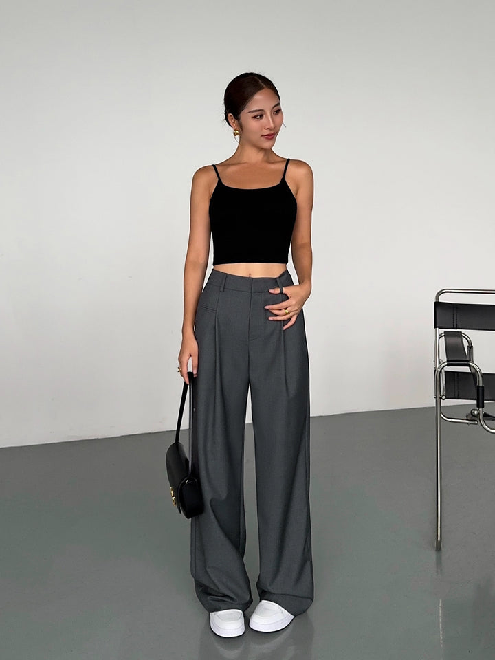SoftLine Tailored Wide-Leg Trousers NHWT0206