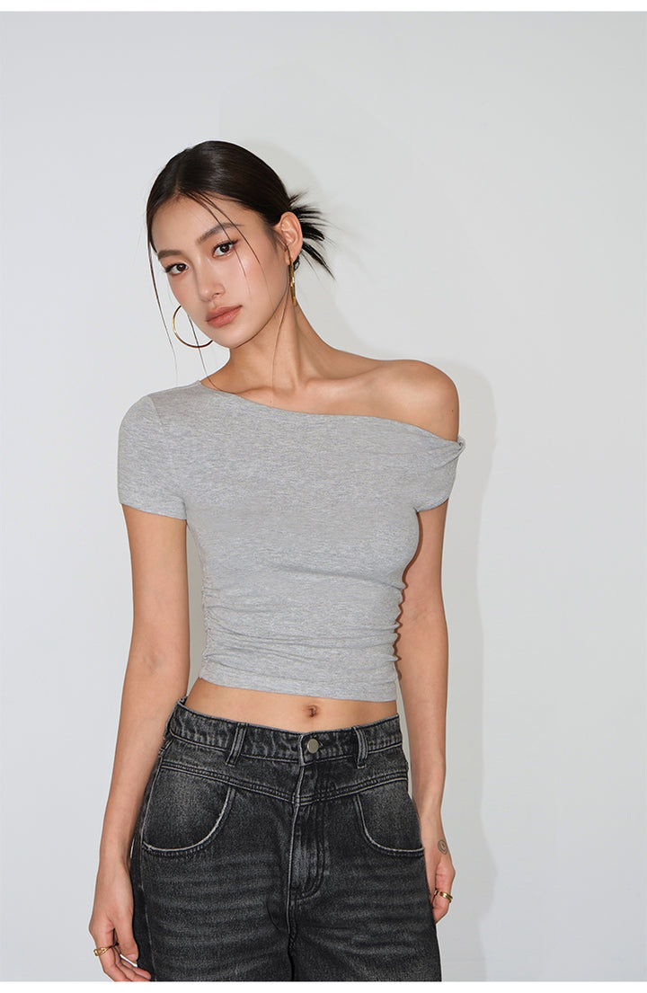AsymSoft One-Shoulder Tee NHST0189