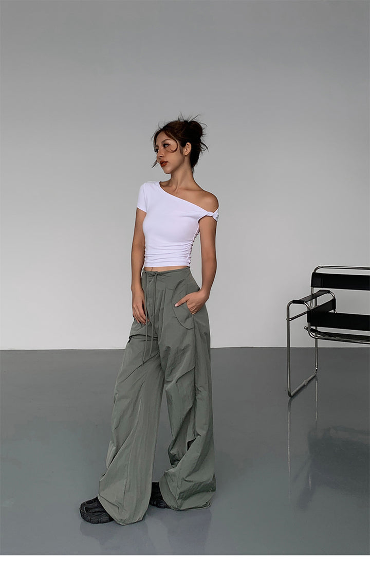 AsymSoft One-Shoulder Tee NHST0189