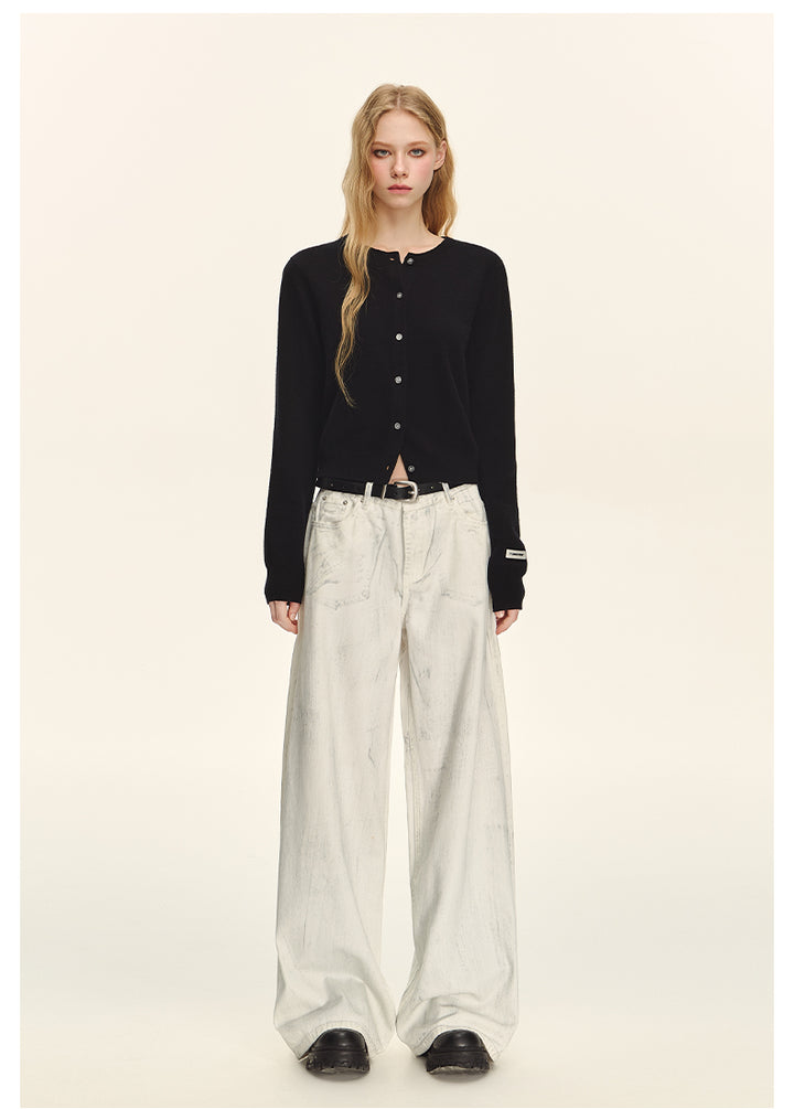 Luxe Wool Button-Up Cardigan CVWC0152