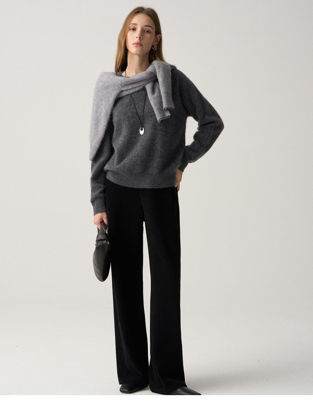 Pure Cloud Wool Knit Sweater SSKS0324