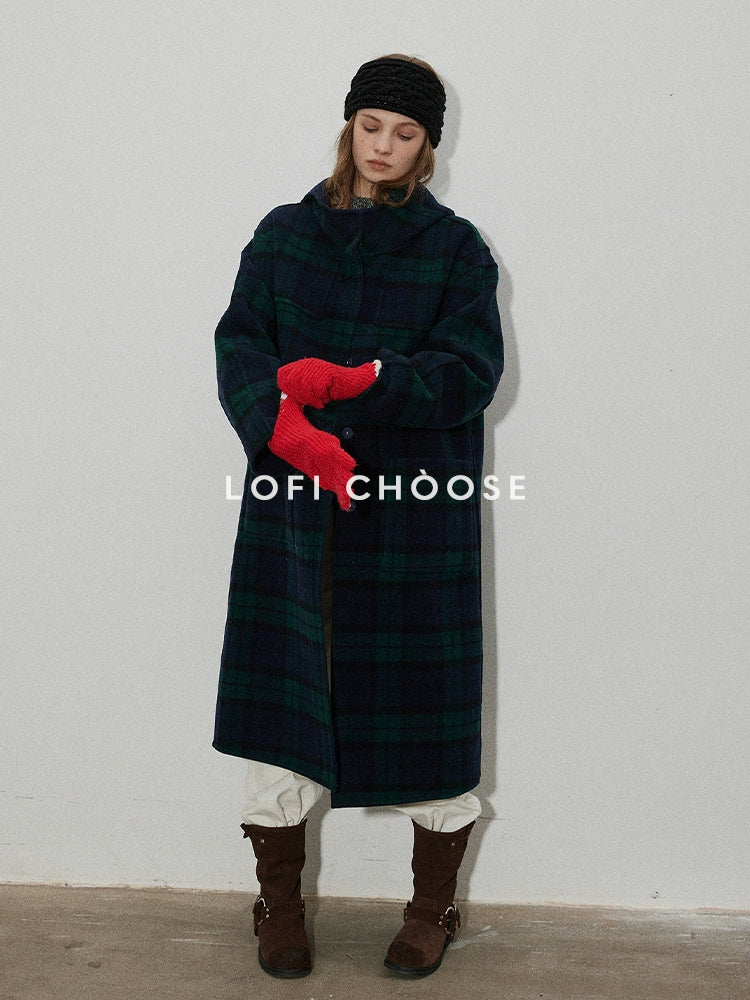 Classic Wool Reversible Toggle Coat LCRC0044