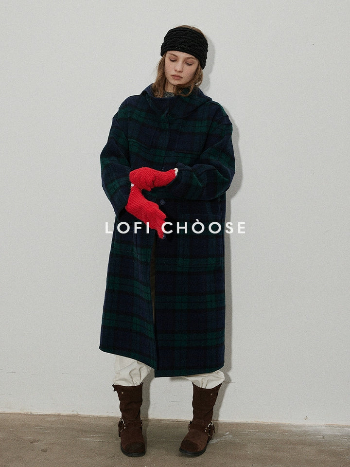 Classic Wool Reversible Toggle Coat LCRC0044