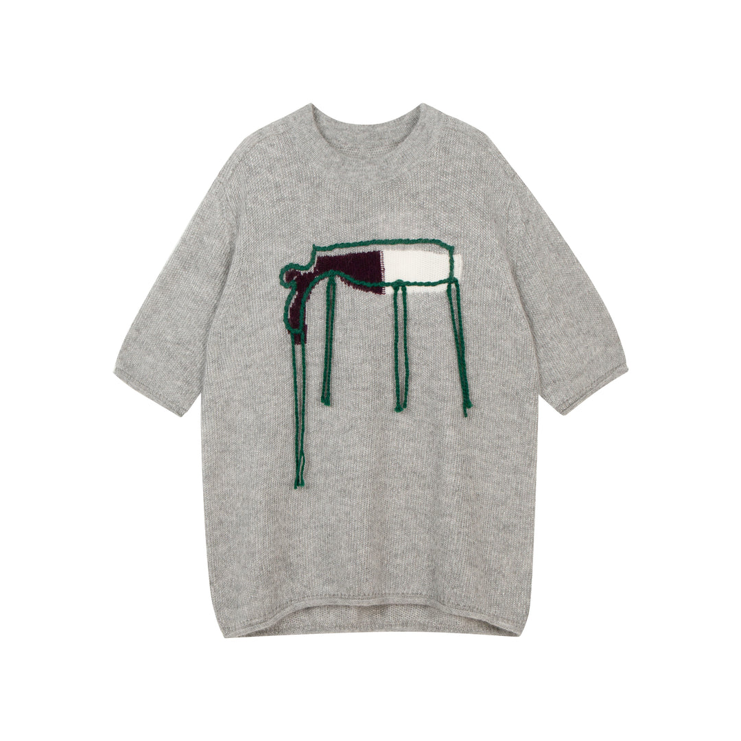 Sketchwalk Relaxed Casual Knit Top LLKT0174
