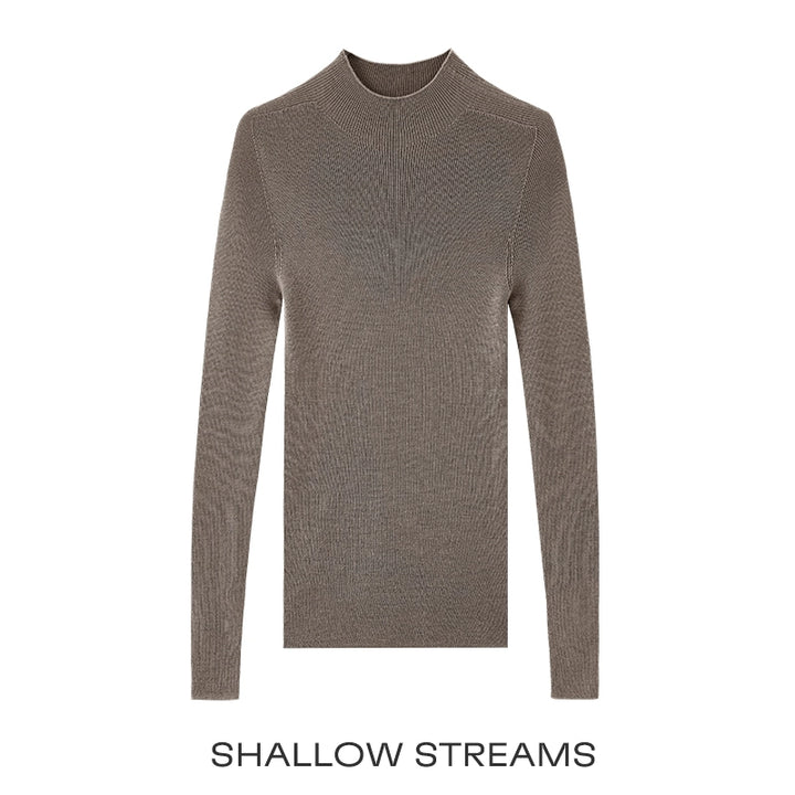 Elegant Wool Turtleneck Sweater SSTS0061