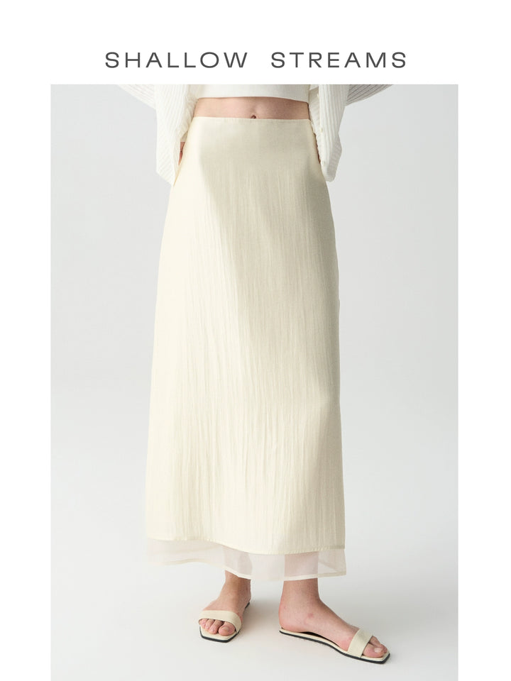 Pearl Drift Organza Skirt SSPS0220
