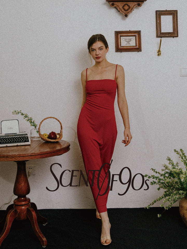 Timeless Scarlet Evening Dress SCED0113