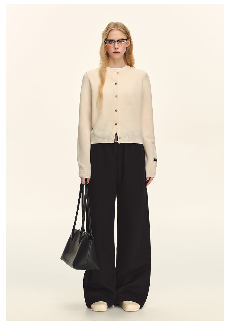 Luxe Wool Button-Up Cardigan CVWC0152