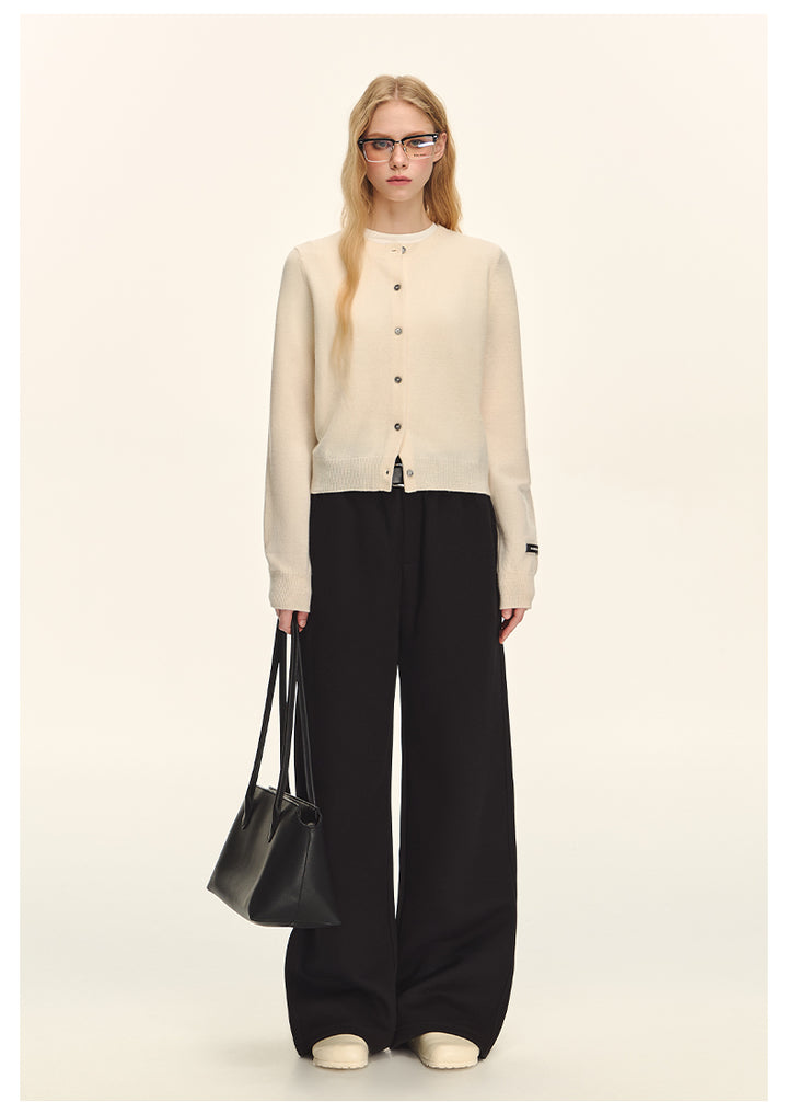 Luxe Wool Button-Up Cardigan CVWC0152