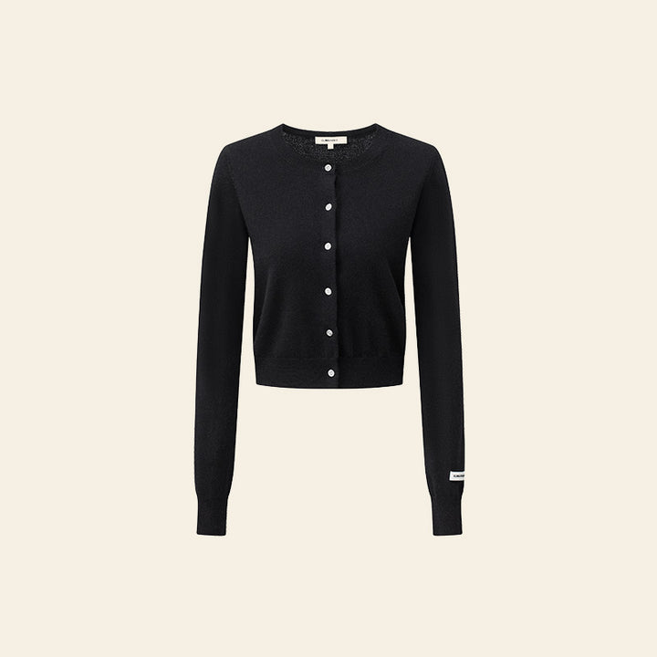 Luxe Wool Button-Up Cardigan CVWC0152