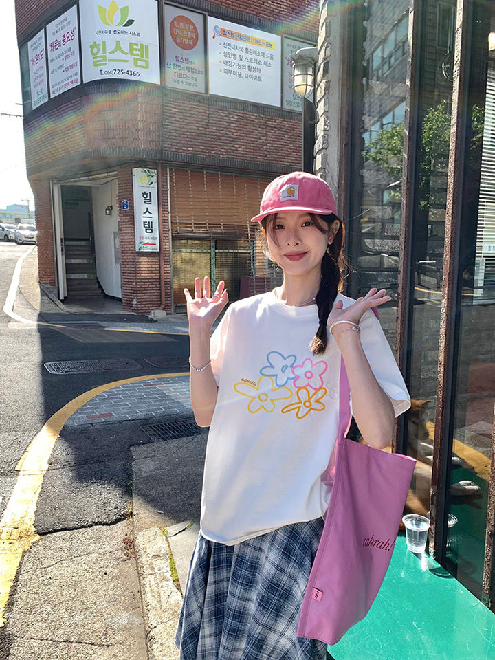 Vintage Asymmetry Check Skirt WSCS0336