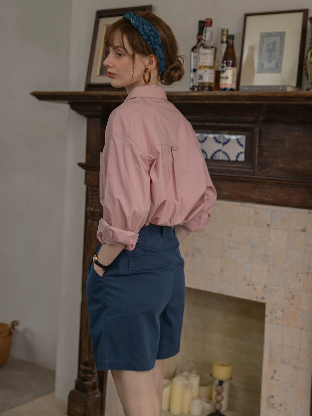 Classic Cotton Button-Down Shirt DACS0118