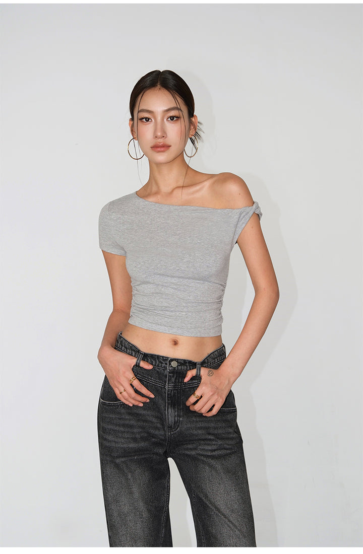 AsymSoft One-Shoulder Tee NHST0189