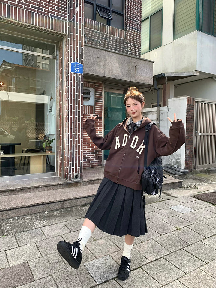 Vintage Pleat Midi Skirt WSMS0331