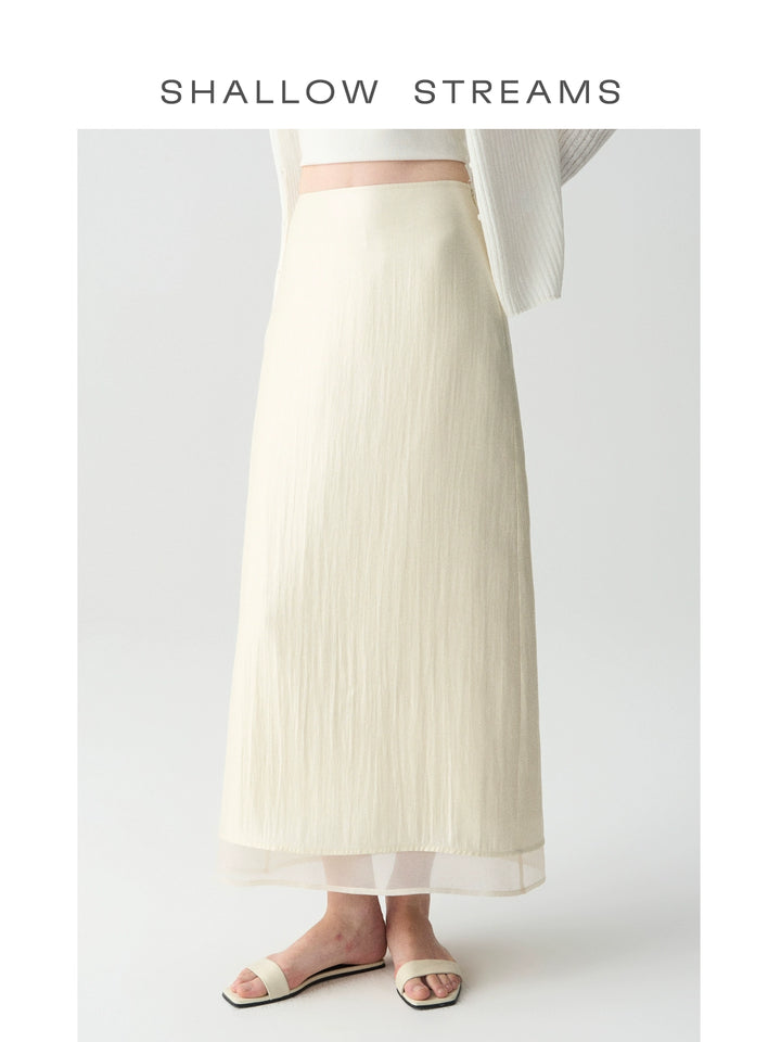 Pearl Drift Organza Skirt SSPS0220