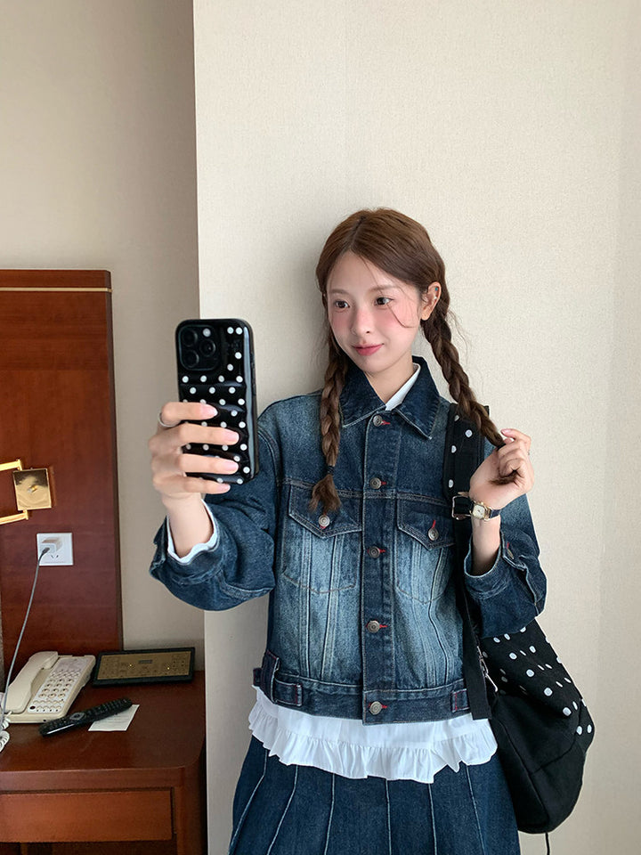 Pure Muse Frill Blouse WSFB0333