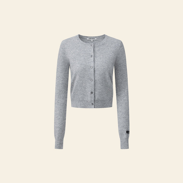 Luxe Wool Button-Up Cardigan CVWC0152