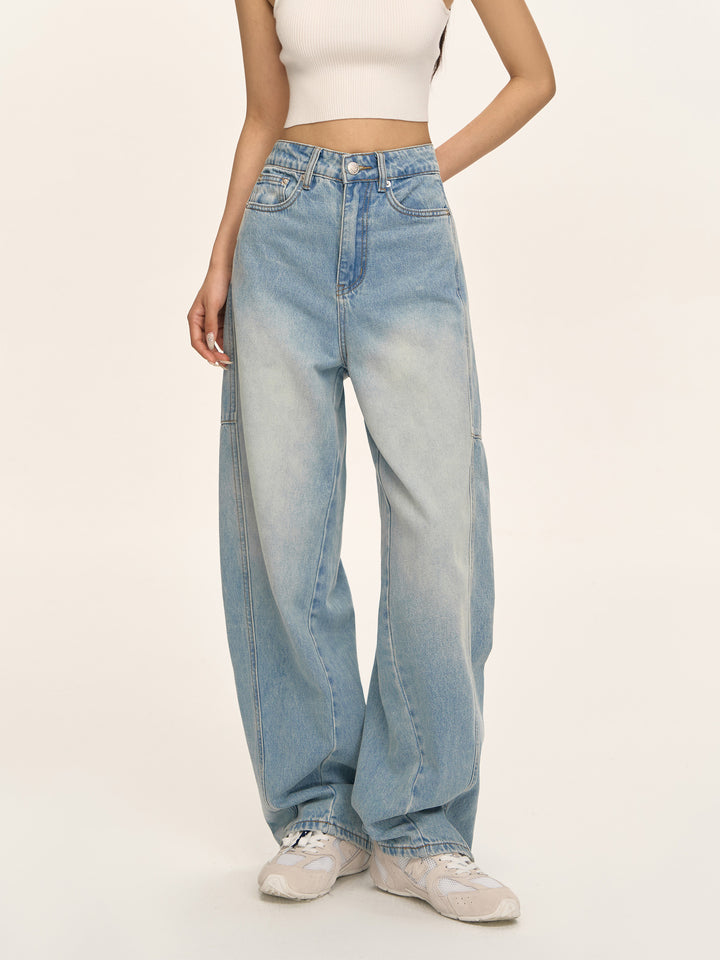 CloudEase Wide-Leg Denim Pants CVDP0158