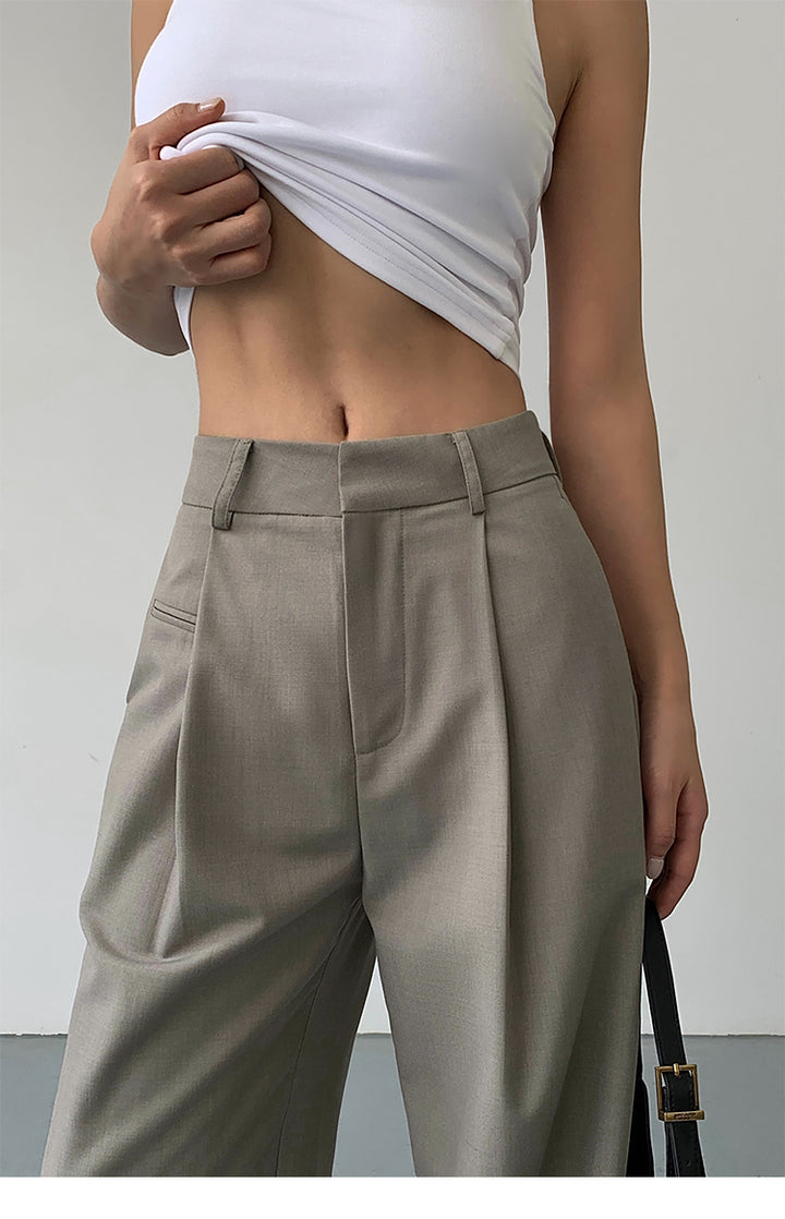 SoftLine Tailored Wide-Leg Trousers NHWT0206