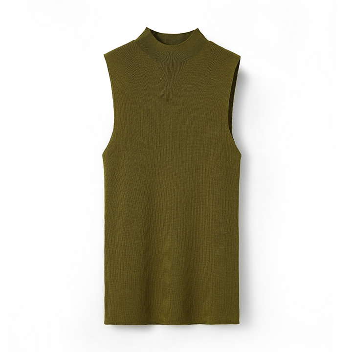 SilkBlend Mock Neck Tank Top SCMT0170