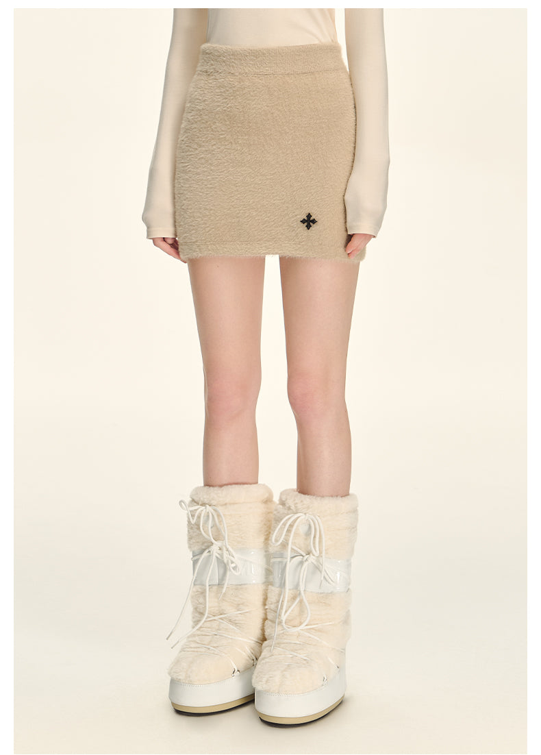 SoftTouch Knit Cardigan & Skirt Set CVCS0153