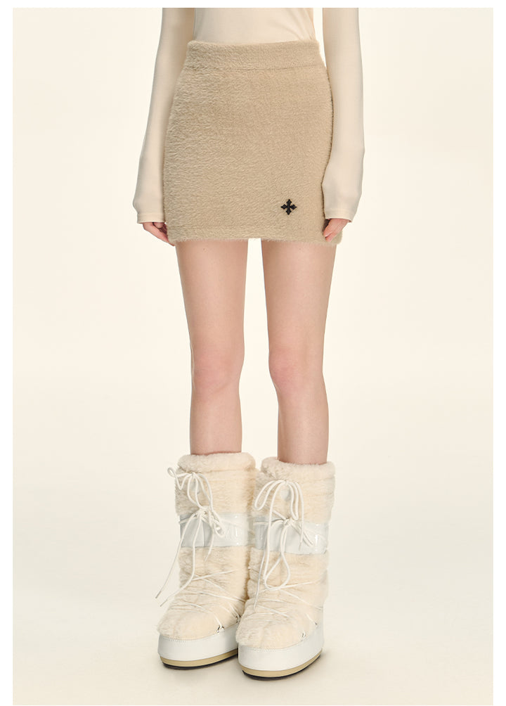SoftTouch Knit Cardigan & Skirt Set CVCS0153