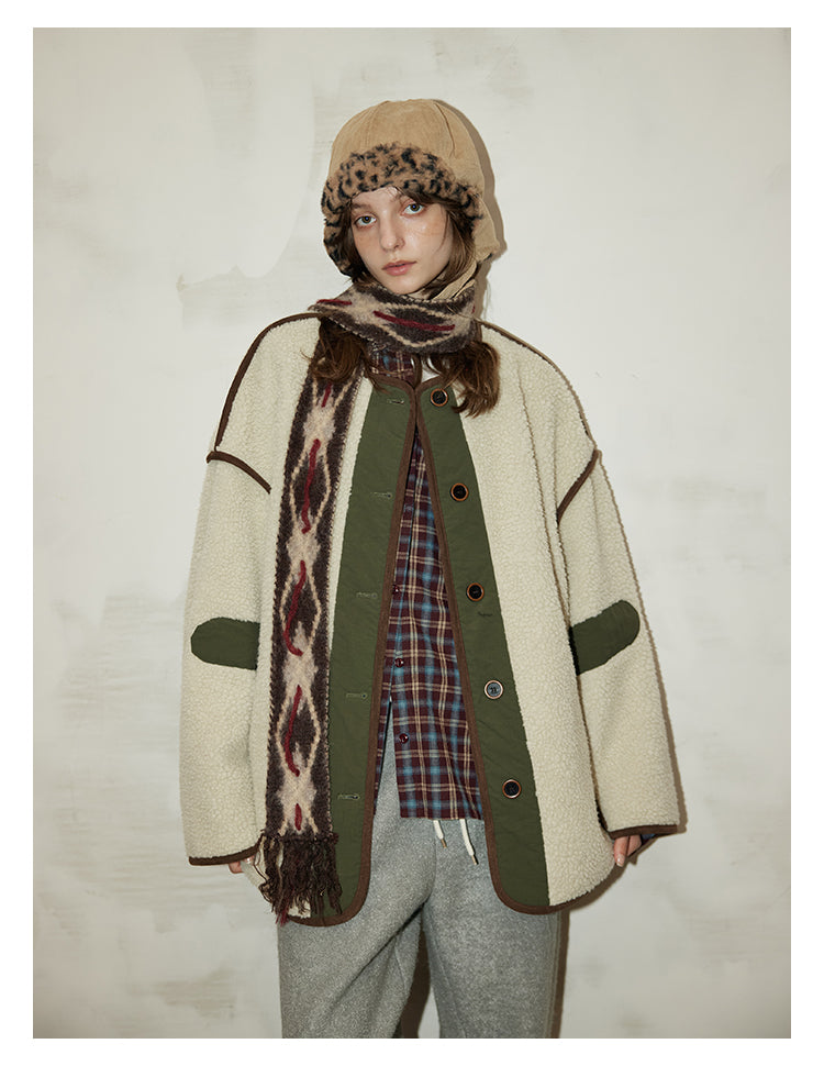 Alpine Cream Fleece Jacket BMFJ0285