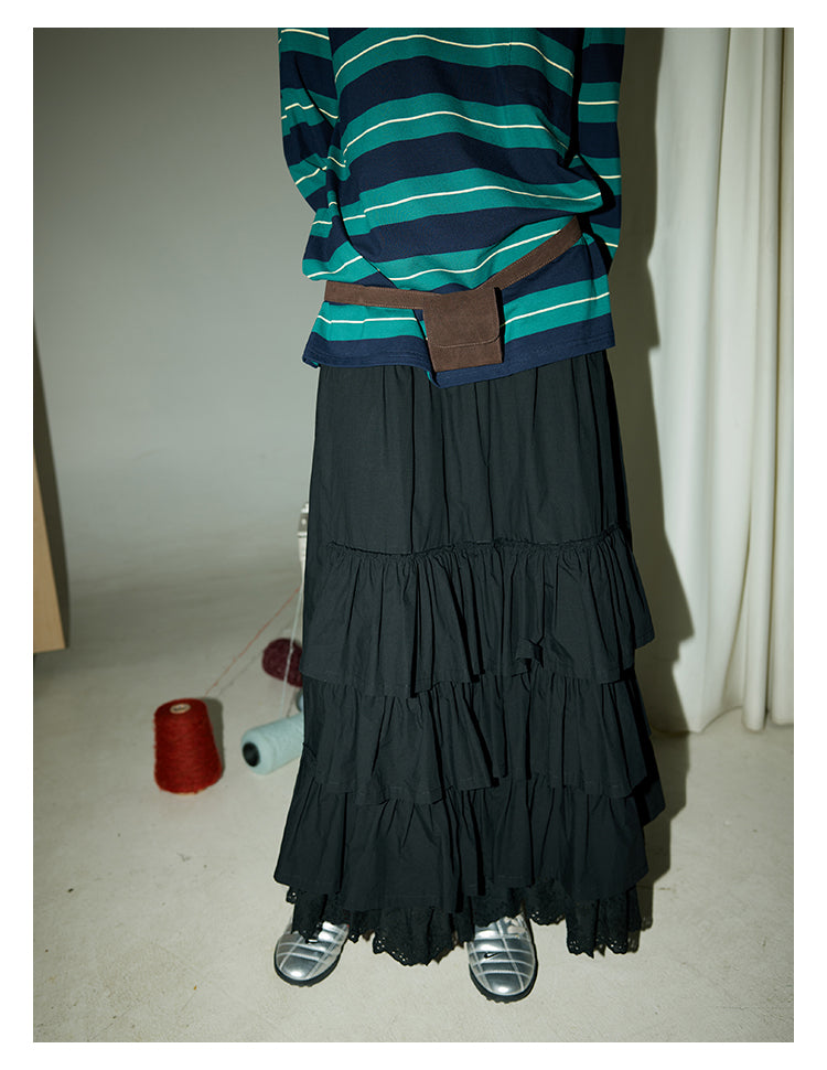 Retro Stripe Cotton Tee BMCT0266