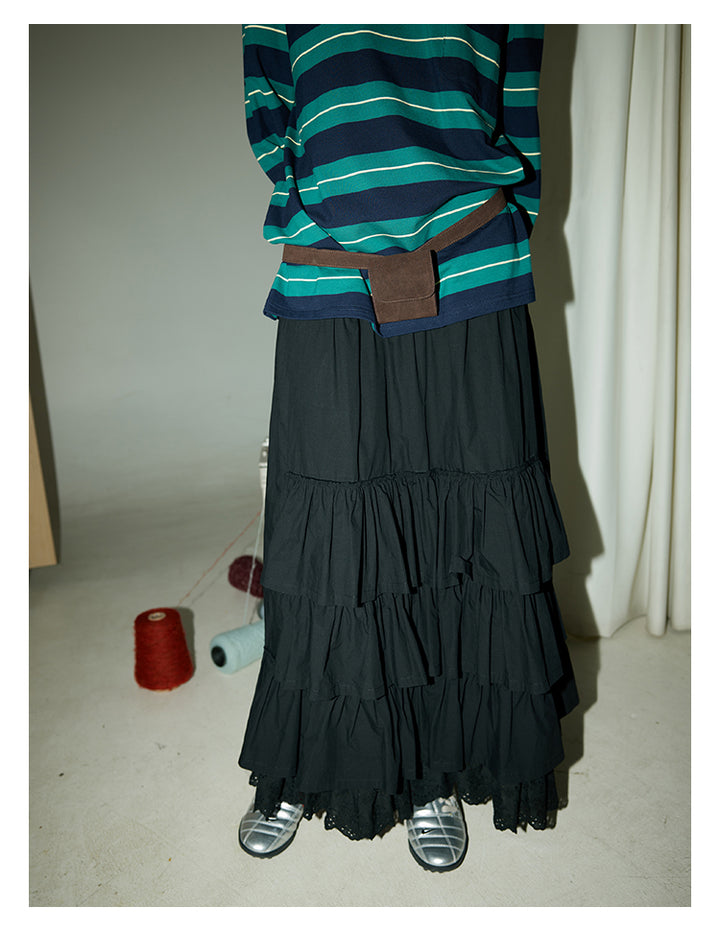 Retro Stripe Cotton Tee BMCT0266