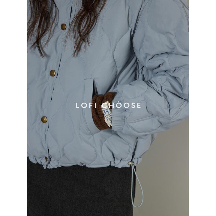 Misty Cloud Corduroy Reversible Jacket LCPJ0289