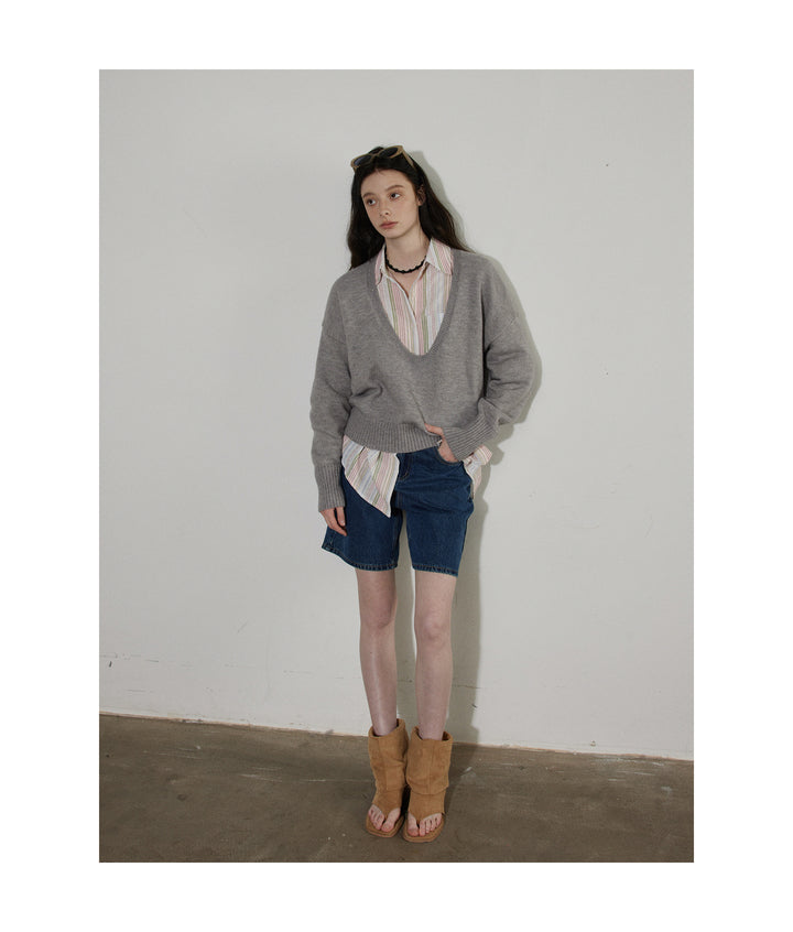 DenimEase Bermuda Shorts LCBS0212