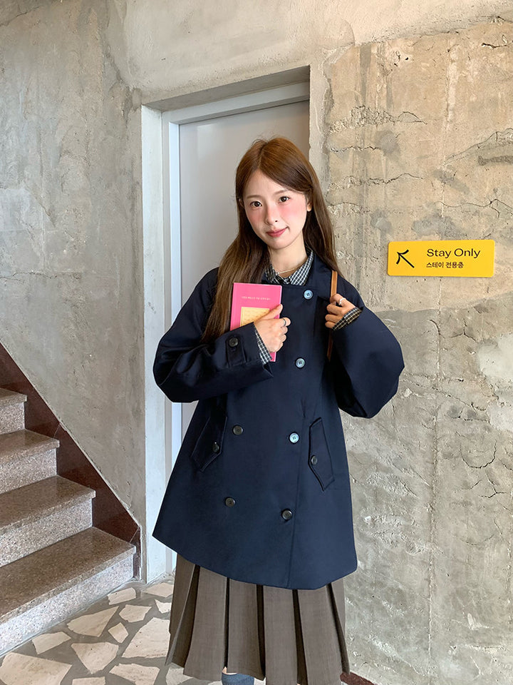 Vintage Pleat Midi Skirt WSMS0331