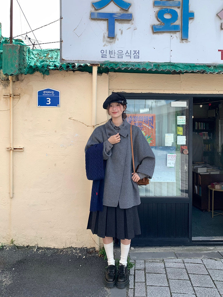 Vintage Pleat Midi Skirt WSMS0331