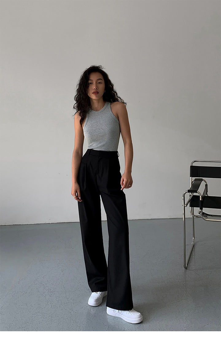 SoftLine Tailored Wide-Leg Trousers NHWT0206