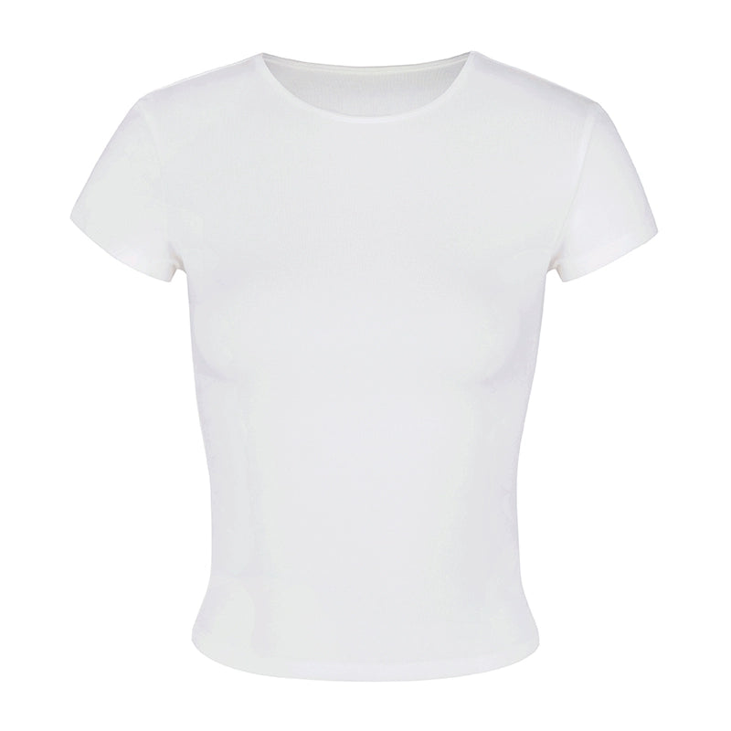 Second Skin Ribbed Tee ITRT0242